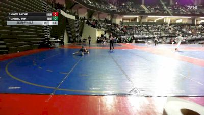 64 lbs Semifinal - Knox Payne, Roundtree Wrestling Academy vs Daniel Yun, Level Up Wrestling Center
