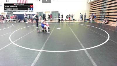 144 lbs Cons. Round 2 - Kevin Hamilton, IL vs Keegan Thoma, MN