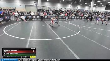 100 lbs 7th Place Match - Austin Brown, MO vs David Bowman, IN