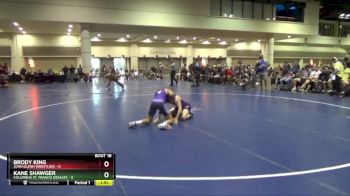 106 lbs Round 4 (10 Team) - Brody King, John Glenn Wrestling vs Kane Shawger, Columbus St. Francis DeSales