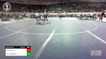 3A-120 lbs Quarterfinal - Brice Lozinsky, BERRYHILL vs Hudson Farris, LINCOLN CHRISTIAN