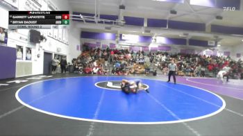 Boys 122 lbs Cons. Round 2 - Garrett Lafayette, Corning Boys vs Bryan Daoust, Anderson Boys