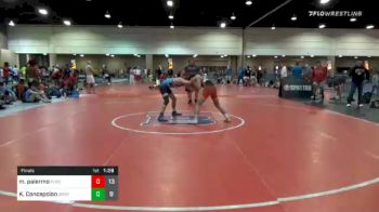 132 lbs Final - Matthew Palermo, Fort Lauderdale WC vs Kevin Concepcion, Somerset Academy