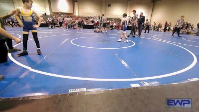 67-71 lbs Rr Rnd 3 - Reid Joyce, Buccaneer Wrestling vs Beau Kimble, Fort Polk Wrestling Club