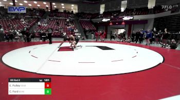 135 lbs Rr Rnd 2 - Emerson Pulley, Searcy High School vs Clara Ford, Garden City Ks