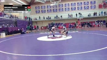 133 lbs Cons. Round 1 - Benjamin Peralta, Simpson (Calif.) vs Cayden Hill, Unattached