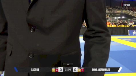 Bodie Andrew Giles vs Elliot Lee 2025 Pan Kids Jiu-Jitsu IBJJF Championship