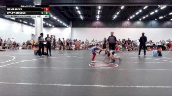 52 lbs Round 1 (8 Team) - Major Hicks, Tennessee Tyrants vs Attley Stevens, Level Up Wrestling
