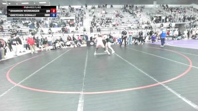 72 kg Quarters - Shannon Workinger, Quincy Regulator Wrestling vs Gretchen Donally, Colorado Mesa Wrestling Club