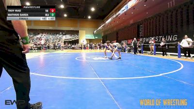 145 lbs Final - TROY RUIZ, The Empire vs Mathius Garza, Inland Elite Wrestling Club