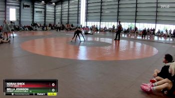 90 lbs Quarterfinals (8 Team) - Norah Shick, Motley Krew vs Bella Johnson, Combat Athletics Girls