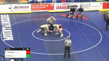 212 lbs Consolation - Zach Gallagher, DuBois vs Dante Burns, Central Bucks East