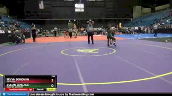 138 lbs Champ. Round 1 - Jillian Wallace, Basehor-Linwood vs Sevyn Donovan, SM-South