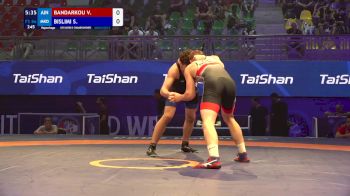 86 kg Repechage #3 - Vadzim Bandarkou, Individual Neutral Athletes vs Shakjir Bislimi, North Macedonia