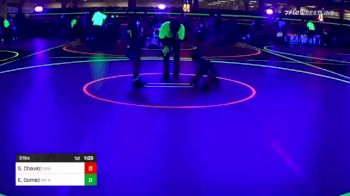 61 lbs Semifinal - Silas Chavez, Brighton Wrestling Club vs Evan Gomez, New Mexico Beast