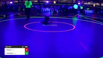 57 lbs Round Of 16 - Julian Reyes, Perham vs Tayson Mitchell, Governor Wrestling