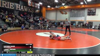G-6 lbs Round 3 - Hayden Wade, Williamsburg vs Lainey Drown, Urbandale