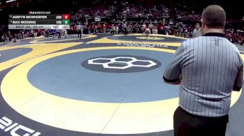 D3-157 lbs Cons. Round 1 - Max Mossing, Evergreen vs Austyn McWhorter, Adena