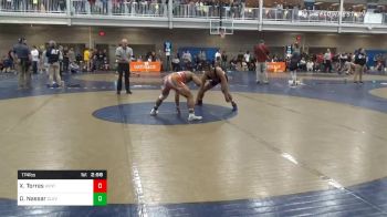 Prelims - Xavier Torres, Kent State Unattached vs DeAndre Nassar, Cleveland State-Unattached