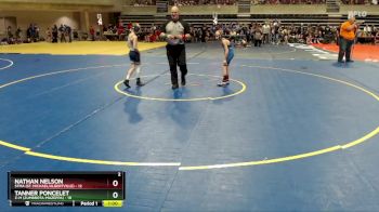 70 lbs Finals (8 Team) - Nathan Nelson, STMA (St. Michael/Albertville) vs Tanner Poncelet, Z-M (Zumbrota-Mazeppa)