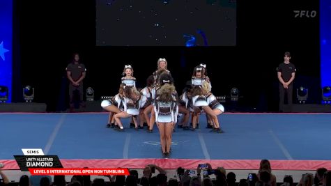 Unity Allstars - Diamond [2025 L6 International Open Non Tumbling Semis] 2025 The Cheerleading Worlds