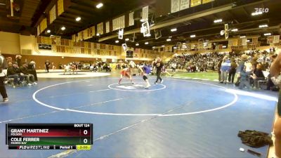 144 lbs Champ. Round 1 - Cole Ferrer, Morro Bay vs Grant Martinez, Folsom