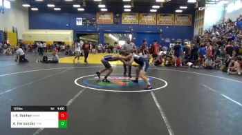126 lbs Consi Of 32 #1 - Erick Rocher, South Orange Wrestling Academy vs Angel Fernandez, Team Phoenix