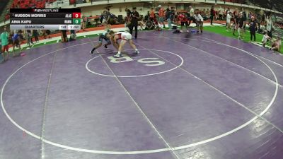 126 lbs Quarters - Hudson Morris, Alaska vs Aina Kapu, Hawaii