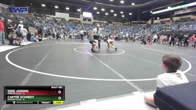 76 lbs Cons. Round 5 - Zeke Jansing, Prodigy Elite vs Carter Schmedt, Prodigy Elite