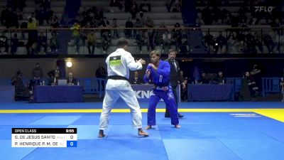 GUTEMBERG DE JESUS SANTOS PEREIR vs PEDRO HENRIQUE P. M. DE SOUZA 2024 European Jiu-Jitsu IBJJF Championship