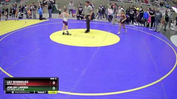 70 lbs Round 2 - Lily Rodriguez, HotShots Wrestling vs Joelen Larsen, The Pride Mat Club