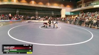 155 lbs Champ. Round 2 - Adyson Henley, Shadow Ridge vs Camlyn Kalsbeek, Ponderosa