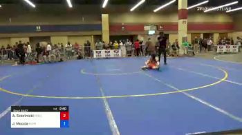 50 kg Consi Of 4 - Alexandra Szkotnicki, HeadHunters Wrestling Club vs Julianne Moccia, Maryland