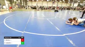 160 lbs Round Of 128 - Franklin Melton, NC vs Colby Isabelle, NH