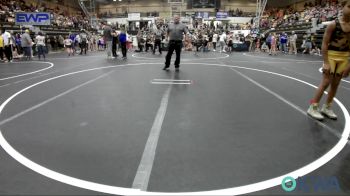 75 lbs Quarterfinal - Elijah Alexander, Midwest City Bombers Youth Wrestling Club vs Truitt Langford, ARDMORE TAKEDOWN CLUB