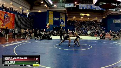 165 lbs Cons. Round 6 - Arment Waltenbaugh, The Hill School vs Jake Robie, Christiansburg