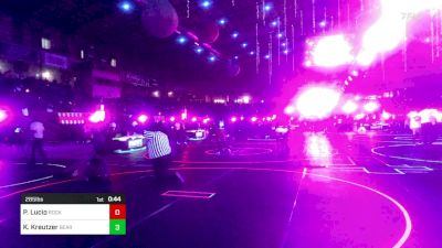 285 lbs Quarterfinal - Payton Lucio, Rocky Mountain HS vs Kael Kreutzer, Bear Cave WC