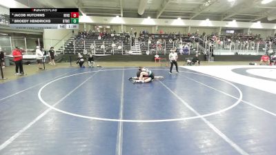 190 lbs Semis - Jacob Hutchins, River Falls High School Wrestling vs Broedy Hendricks, BTWC