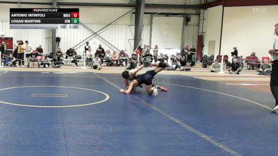 133 lbs Consi Of 8 #1 - Antonio Intintoli, Western New England vs Logan Martins, Southern Maine