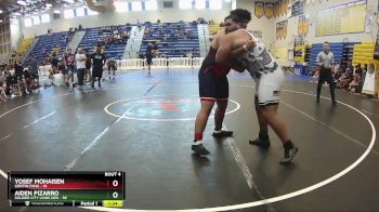 285 lbs Round 1 (8 Team) - Yosef Mohaisen, Griffin Fang vs Aiden Pizarro, Soldier City Lions Den