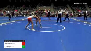 106 lbs Consolation - Miliyah Pacheco, Maverick Elite vs Deja Salazar, Wesley Club Wrestling