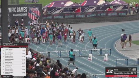 2026 AAU Junior Olympic Games - Youth Girls' 100m Hurdles, Finals 1 - Age 13
