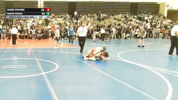 102-I lbs Round Of 32 - Baine Kitchen, Old Bridge Wrestling Club vs Gavin Vance, Boyertown