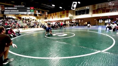 84 lbs Quarterfinal - Gio Rebolledo, Team Temecula Wrestling Club vs Urijah Gonzalez, So Cal Hammers Wrestling