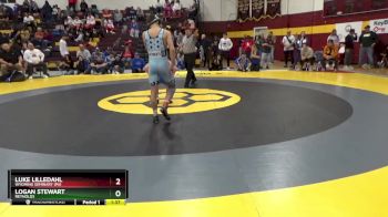 126 lbs Champ. Round 1 - Luke Lilledahl, Wyoming Seminary (PA) vs Logan Stewart, Reynolds