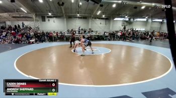 150 lbs Champ. Round 2 - Andrew Sheppard, Englewood vs Caden Deines, Thunderridge