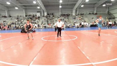 160 lbs Rr Rnd 2 - Cooper Butler, Buffalo Valley Blue - HSB vs Michael Boulard, Shore Thing Surf - HSB