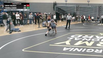 107 lbs Champ. Round 1 - Isabella Simon, Deep Run vs Betsy Polanco, Rock Ridge