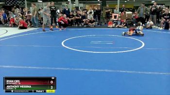 68 lbs Semis (4 Team) - Anthony Messina, M2TCNJ vs Ryan Cies, PA Alliance