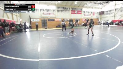 100 lbs Cons. Round 2 - Melissa Le, Miramonte vs Chloe Fierros, Concord